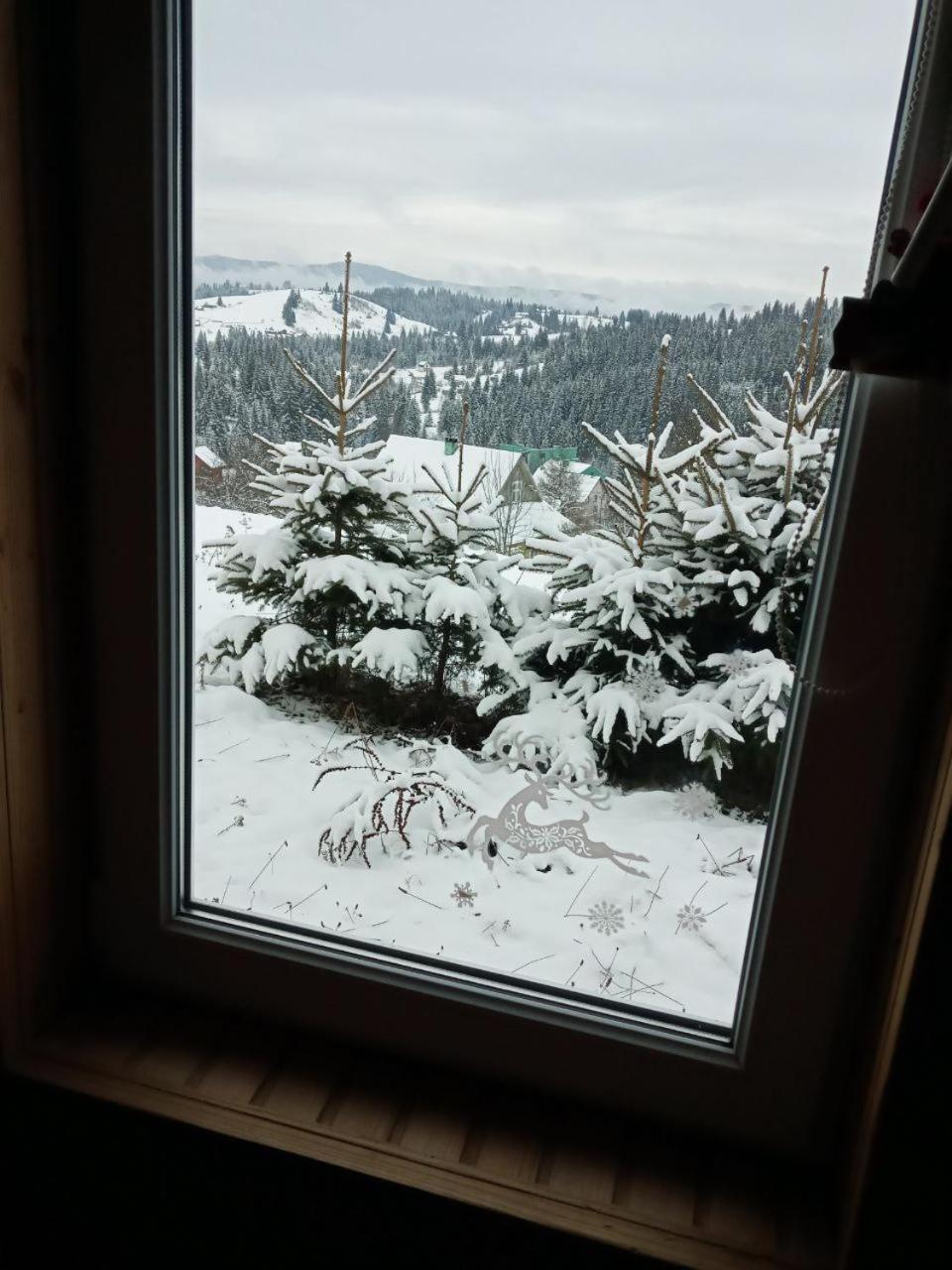 Котеджі Зоряне Небо Bukovel Exteriör bild